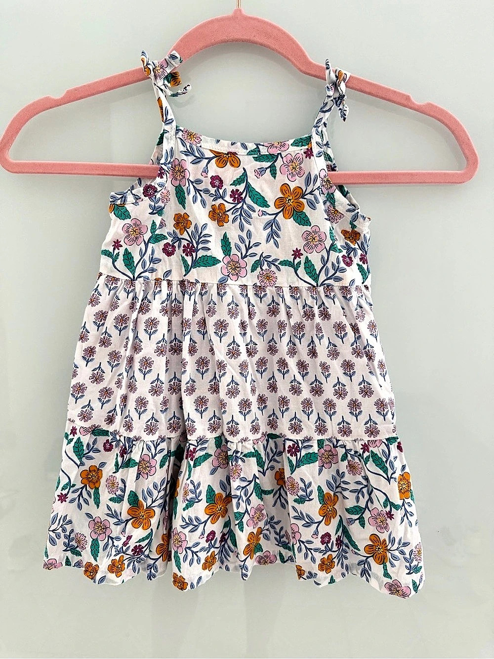 Carter's Floral Dress Girls 24m Like New